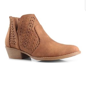 Cute tan booties